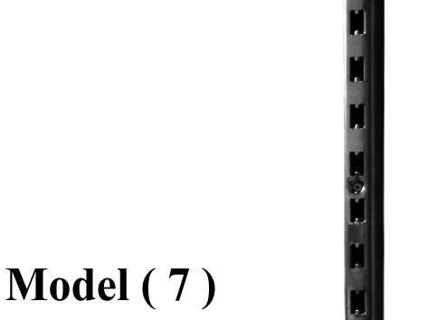 بريمو (2*3) LX ـ  E ـ NO ( مو 7) !! <>قائم بريمو معدنى OM * H اسود 240سم (W=3,D=2,H=240CM,TH=0.7MM)
