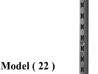 بريمو ( 2*3 ) TG ـ ( NO ) F ( مو 22 ) <> قائم بريمو معدنىEH ( H) اسود 240 سم (W=3,D=2,H=240CM,TH=1MM)