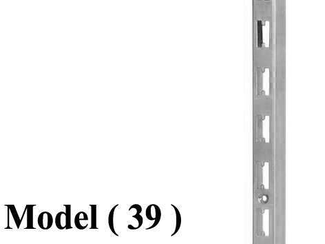 بريمو مكون (NO) E ( مو 39) قائم بريمو معدنى لوكس EZ H نيكل كروم 240 سم (W=3,D=2,H=240CM,TH=1.2MM)