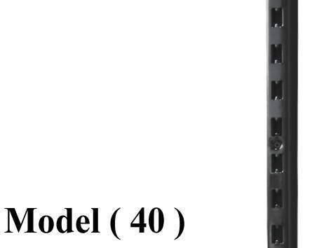 بريمو (2*3) LX ـ (NO) E (مو 40) قائم بريمو معدنى لوكس EZ Hنيكل كروم240سم (W=3,D=2,H=240CM,TH=1.2MM)