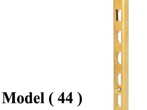 بريمو (2*3) LX ـ D ـ NO (مو 44) قائم بريمو معدنى ( H ) ذهبى 240 سم (W=3,D=2,H=240CM,TH=1.2MM)
