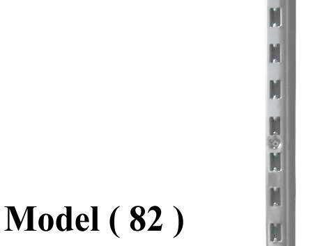بريمو (2*3)  E (NO) LX (مو 82) قائم بريمو معدنى لوكس EZ H ابيض 240 سم (W=3,D=2,H=240CM,TH=2MM)