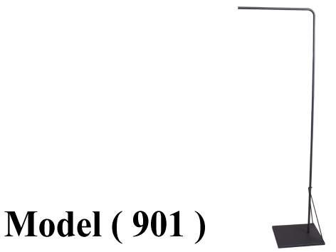 ** استاندات C (مو 901) استاند L يافطة رمادى (W=36,D=40,H=190CM)