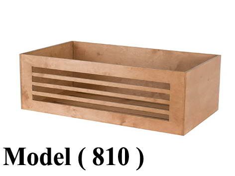 بساكت بيكرى مكون B (مو 810) $ بساكت بوكس فنلندى زان (W=90,D=50,H=30CM)