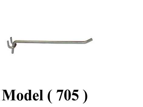 اكسسوارات بيجبورد D (مو 705)  شوكة بيجبورد 5 مم OS نيكل كروم 15 سم (W=15,TH=5MM)