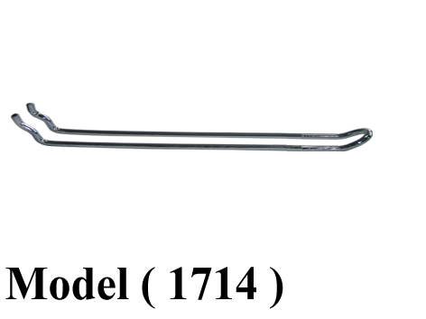 اكسسوارات بيجبورد C (مو 1714) شوكة لوب 5 مم نيكل كروم 30 سم (W=30CM,TH=5MM)