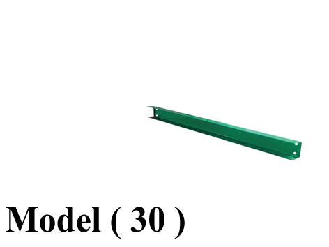 مخازن استاندر B (مو 30) كامر U  أخضر 60 سم (W=60,D=3.5,H=6.5CM,TH=0.7MM)