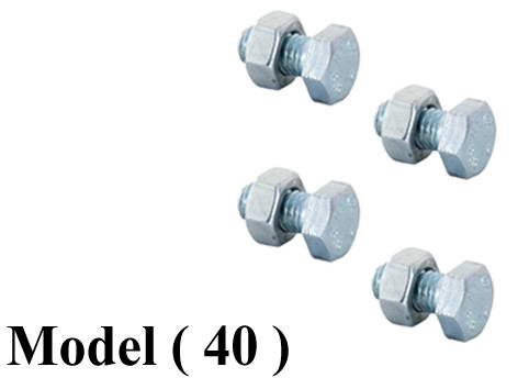 مخازن استاندر C (مو 40) $ كيس (4 قطع) مسمار بصمولة 13مم مطلى (W=13MM)