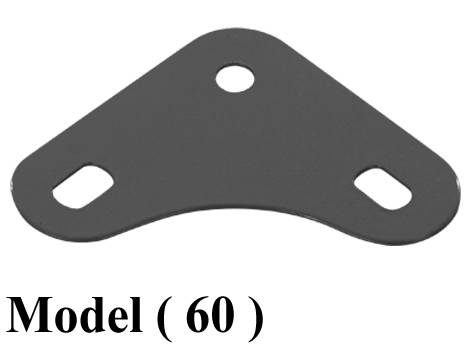 مخازن استاندر (NO) E (مو 60) مثلث تجميع EZ رمادى نجومى 9 سم (W=9,H=9CM,TH=1.2MM)