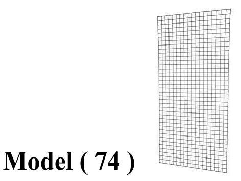 مخازن استاندر B (مو 74) ظهر شبك وحدة منفصلة اخضر (W=89,H=195CM)