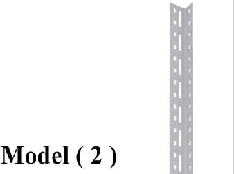 مخازن مونو B (مو 2) $قائم رمادى 200 سم (W=4,D=6,H=200CM,TH=1.5MM)