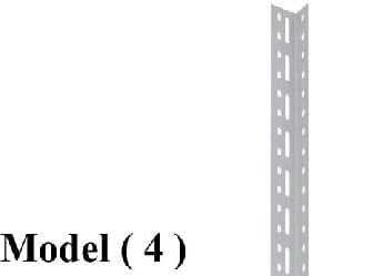 مخازن مونو B  ( مو 4 ) قائم رمادي 250 سم (W=4,D=6,H=250CM,TH=1.5MM)