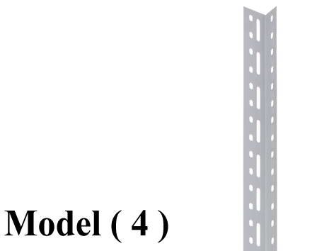 مخازن مونو B (مو 4) قائم رمادى 250 سم (W=4,D=6,H=250CM,TH=1.5MM)