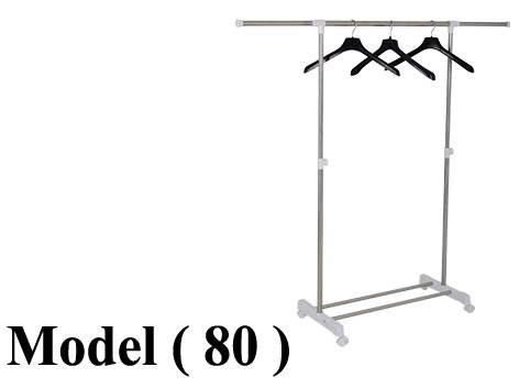 استاندات (NO) E (مو 80) استاند واحد دور ابيض * فضى(W=153,D=42,H=165CM) (YLT0308ux6)