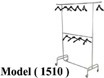 استاندات B ( مو 1510 ) $ استاند 2 دور قطر 32 ثابت مطلى عجل (W=185,D=50,H=210CM)