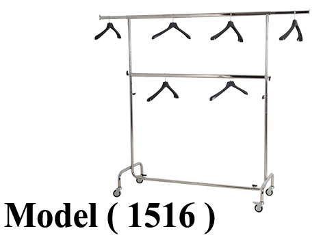 استاندات (NO) E( مو 1516 ) استاند 2 دور نيكل عجل (W=210,D=50,H=198CM)