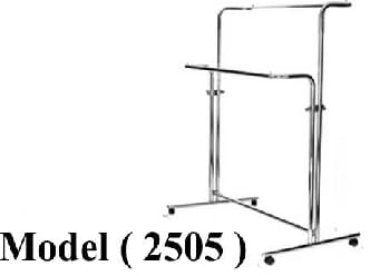 استاندات B (مو 2505) استاند 2 بار متوازى قطر 32 مم متحرك مطلى بالعجل (W=140,D=85,H=180CM)