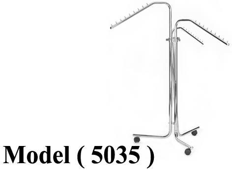 استاندات C (مو 5035) # استاند افانتى ثلاثى ذراع بلى مائل (H=160CM)