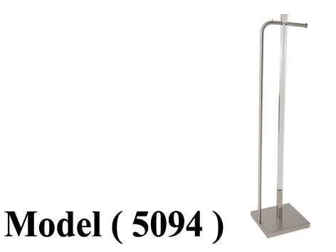 استاندات   ( NO) E ( مو 5094) راك 1 ذراع استانلس * اكريليك قاعدة استانلس (W=40,D=40,H=187CM)