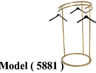 استاندات (NO) F (مو 5881) استاند نصف دائرى ذهبي (W=145,DIA=80CM)