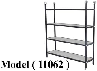 استاندات مكونة B (مو 11062) استاند 4 رفEZ ارو نبراسكا بالخشب (W=120,D=33,H=150CM)