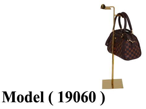 استاندات (NO) E (مو 19060) كاونتر توب استانلس 2 شنطة ذهبى (W=15,D=15,H=70CM)