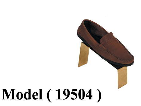 استاندات (NO) E (مو 19504) حامل حذاء  استانلس ذهبى (W=25.5,D=6,H=14CM)