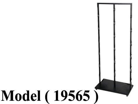 استاندات B (مو 19565) استاند 36 حذاء اسود مط (بدون ارفف)