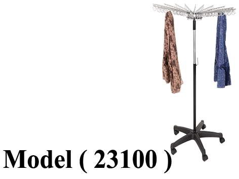 استاندات B (مو 23100) استاند ايشاربات اسود*نيكل (DIA=84;H=123CM)