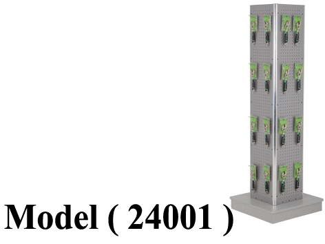 استاندات مكونة B مو(24001) استاند بيجبورد مربع فضى WA ( بدون اكسسوارات ) (W=60,D=60,H=180CM)