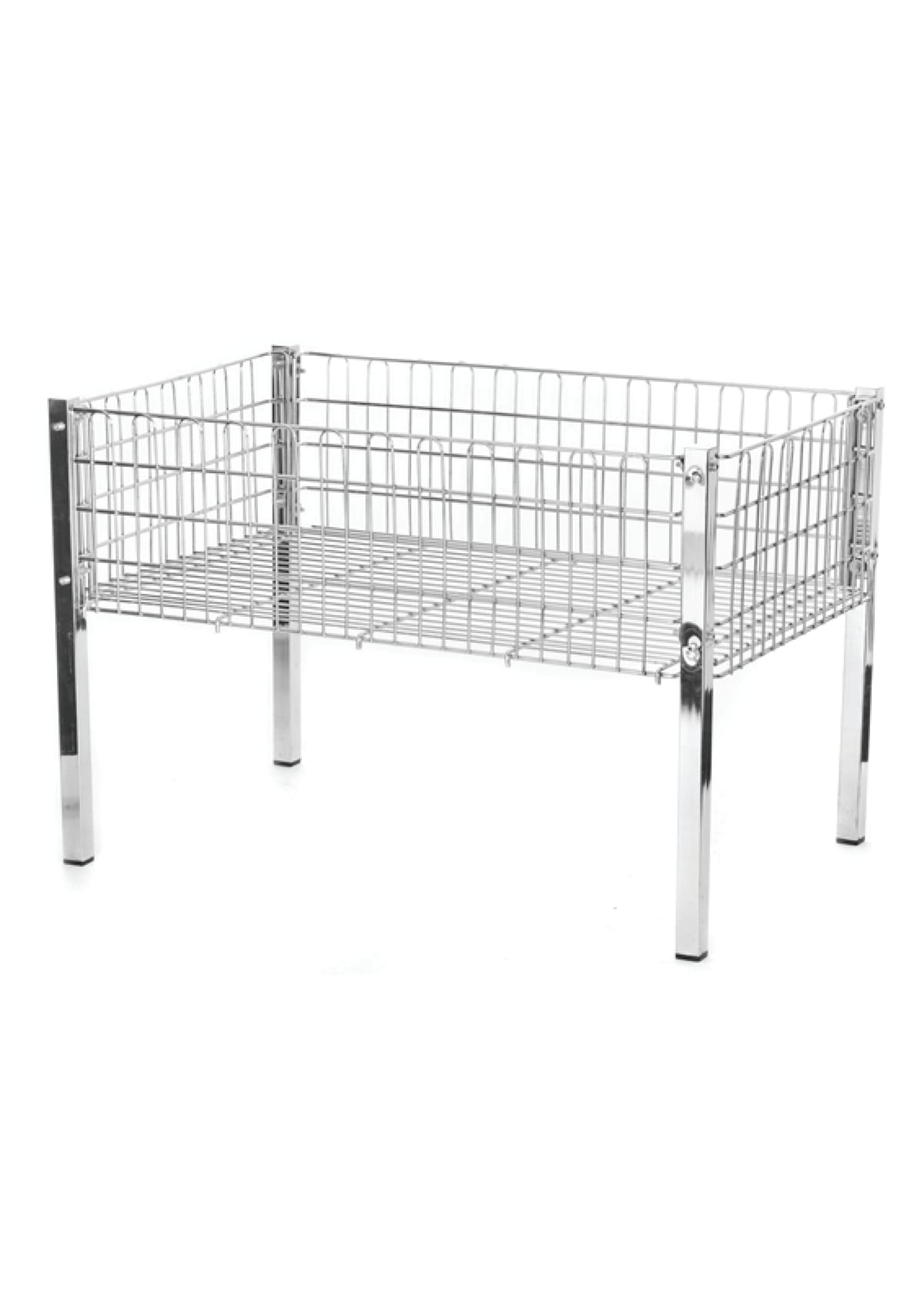 استاندات B (مو 29005) باسكت هايبر بالرجلاش مطلى (W=120,D=80,H=80CM)