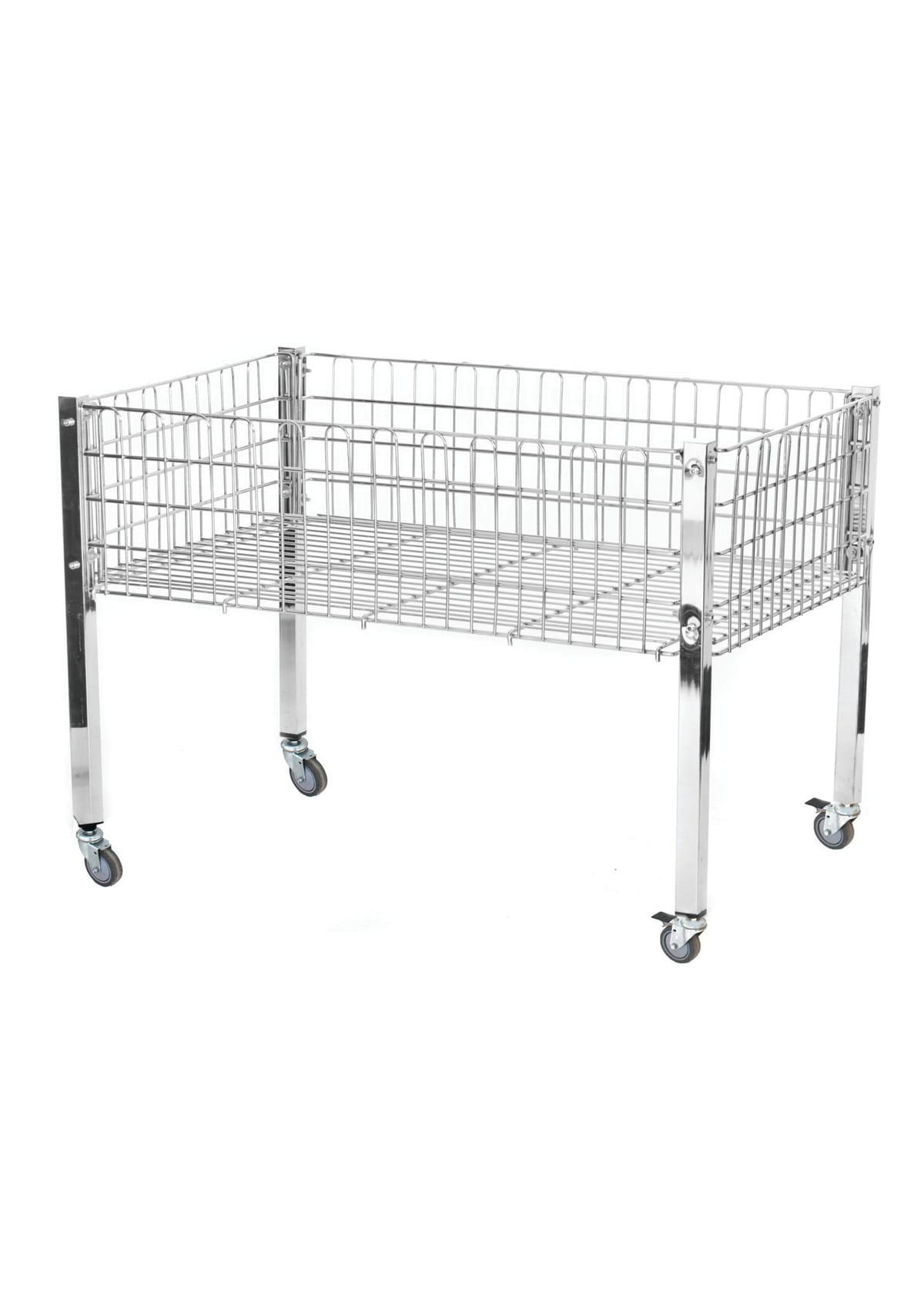 استاندات مكون B (مو 29007) باسكت هايبر بالعجل EZ نيكل كروم (W=120,D=80,H=90CM)