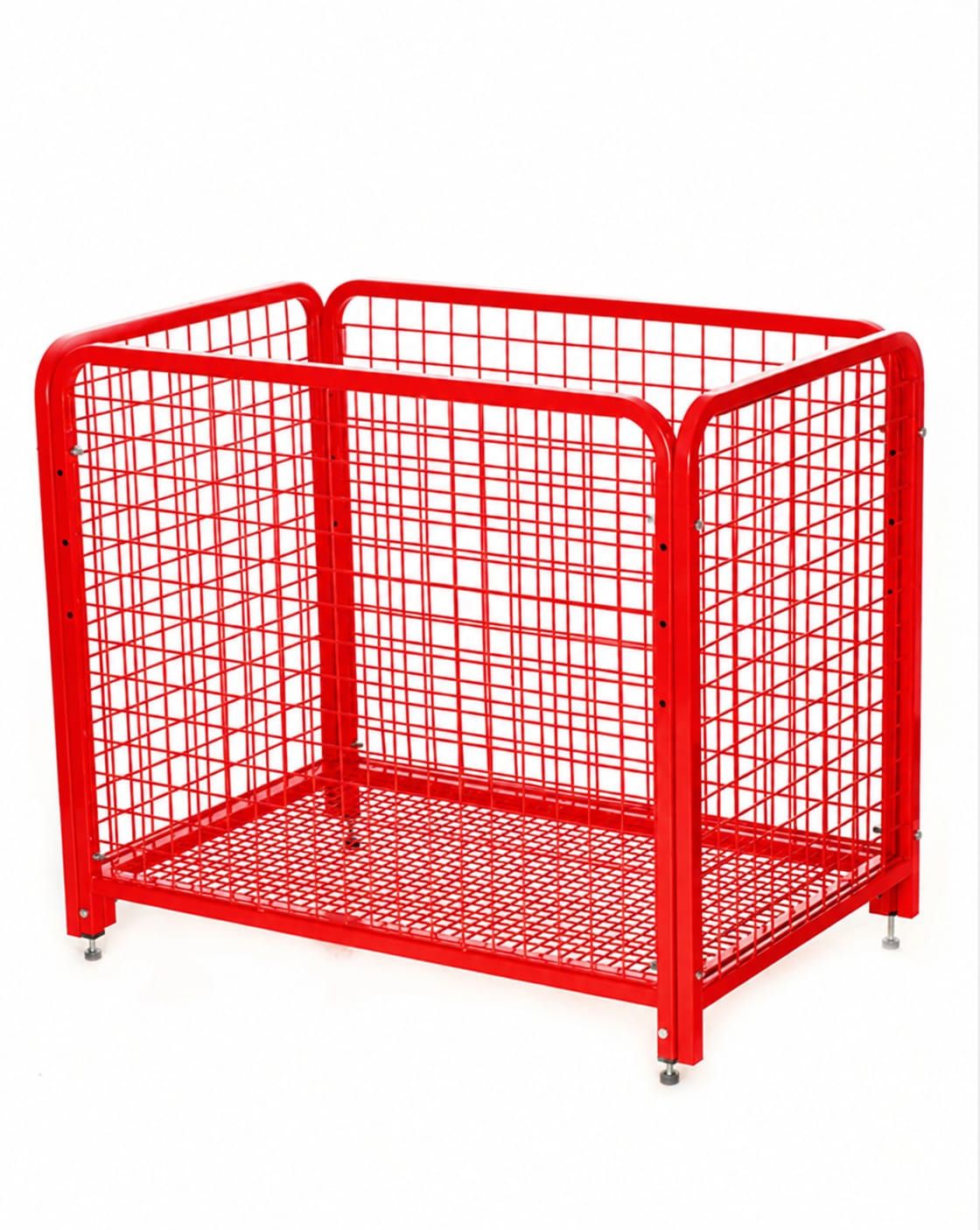 استاندات B (مو 29010) باسكت كافور بالرجلاش احمر (W=80,D=80,H=80CM)