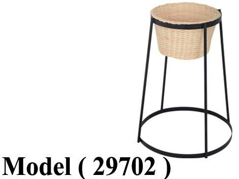 استاندات مكون B (مو 29702) استاند EZ باسكت امويل دائرى قطر 40 اسود (H=80CM)