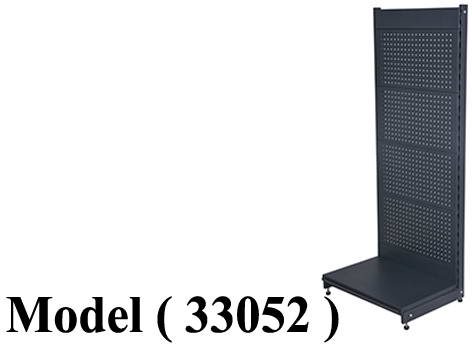 استاندات مكون B (مو 33052) استاند لايت L EZ ـ60 ظهر معدنى مشقبيات رمادى نجومى  (W=62,D=44,H=150CM)