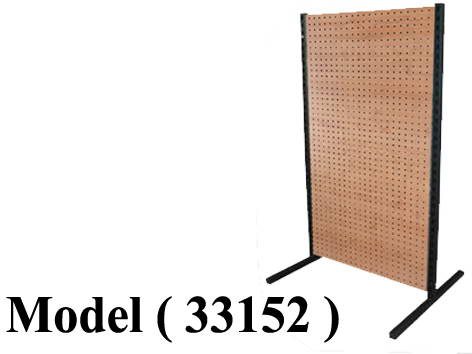 استاندات مكون B (مو 33152) استاند T فور EZ ظهر بيجبورد خشبى قطع (W=95,D=82,H=180CM)