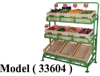 استاندات مكون B (مو 33604) استاند عرض بضائع 3 رف EZ رمادى نجومى ( 8 صندوق شرائح صغير + 3 صندوق شرائح كبير ) (W=137,D=67,H=150CM)