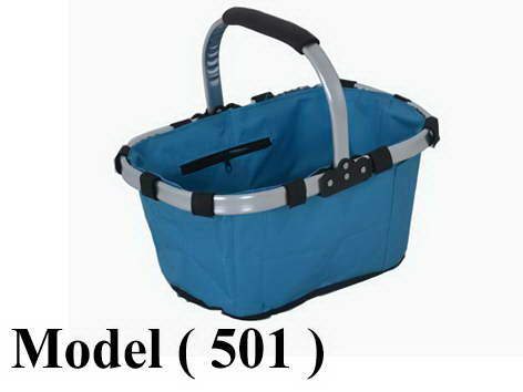 بساكت شوبينج (NO) F (مو 501) <> باسكت شوبينج قماش صغير لبنى (W=25,D=8,H=18CM)