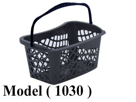 بساكت شوبينج B (مو 1030) باسكت شوبينج وانزى 28 لتر اسود بيد اسود (W=51,D=30,H=25.50CM)