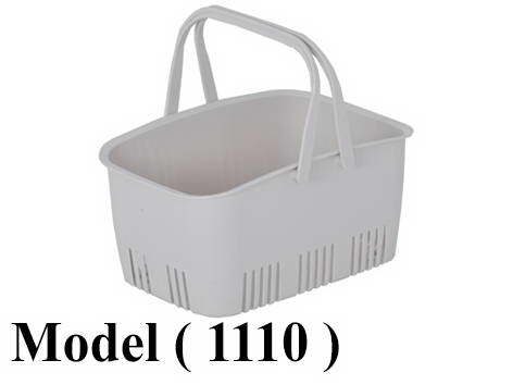 بساكت شوبينج B (مو 1110) باسكت شوبينج صغير 2يد بلاستيك 10 لتر بيج (W=30,D=20,H=15CM)