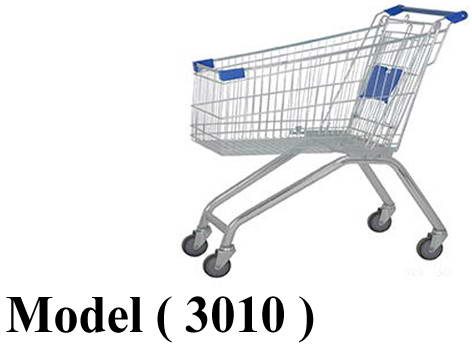تروليات B (مو 3010) $ ترولى شوبينج EZعجل اوربى 4 " مطلى يد ازرق 60 لتر (W=90,D=31,H=90CM)