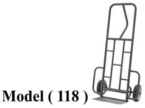 تروليات B (مو 118) $ ترولى يد دائرية كبير مقاس بالتية 44*22 سم رمادى نجومى حمولة 300 كجم ارتفاع 139 سم (W=74,D=50,H=139CM)