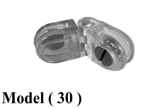 كونكتور C (مو 30) كونكتور مفصلات شفاف