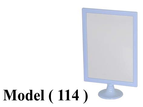 يفط أسعار D ( مو 114 ) يافطة أسعار رأسى A4 بالقاعدة وغلاف بلاستيك ابيض (W=23,H=35CM)