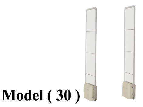 بوابات انذار وسيكيورتى ( NO ) F ( 30 موديل) انذار بوابة ( Acrylic RF EAS System ( 1.0m with Soft Labels UPTO 1.8m With Hard Tags
