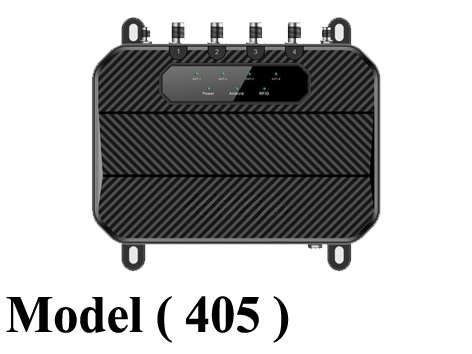 اجهزة انذار و سيكيورتى (NO) F (مو 405) قارئ ثابت  Android Fixed RFID Reader 4ports