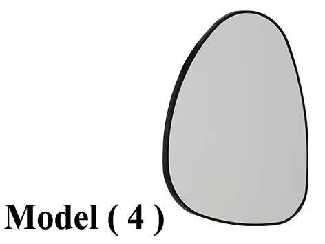مرايات C مو (4) مرايا شكل هندسى ارتفاع 63.5 سم (كود 16-6846) (DIM.W=48,H=63.5CM)