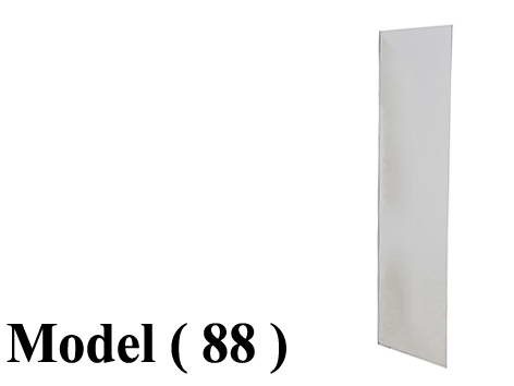 مرايات Cـ(88) مرايا استاند مروحة سمك 4مم (W=40, H=140CM,TH=4MM)