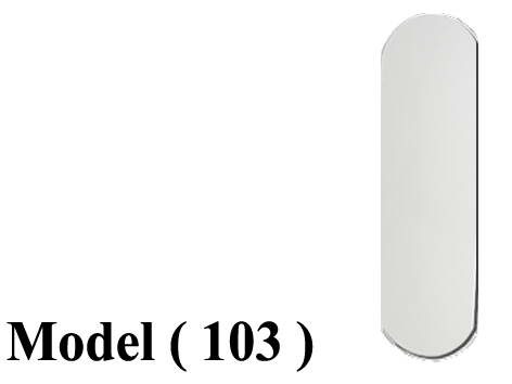 مرايات NO F (مو 101) (( مرايا استاند زجاج (W=39,H=117CM,TH=4MM)