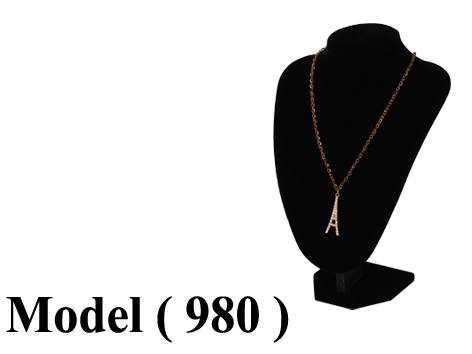 عوارض ذهب قطيفة C (مو 980) عارض كولية صغير اسود (W=16.5,D=15,H=23CM)